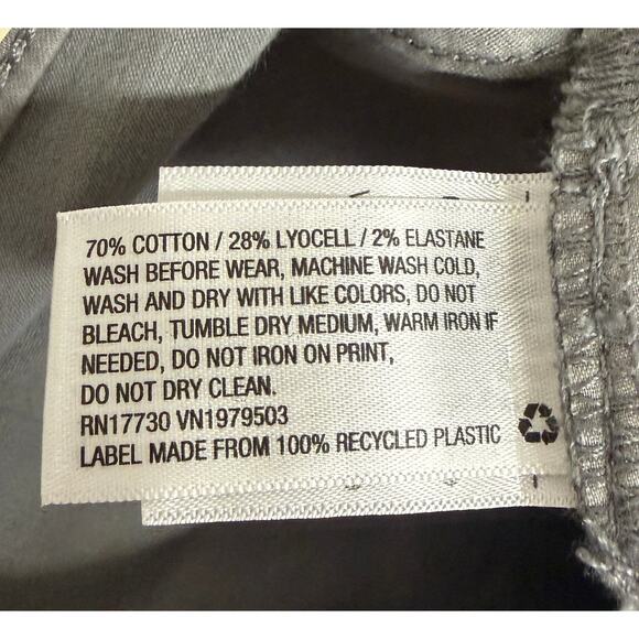 Universal Thread Women Skinny Jean 10 High Rise Stretch Gray Slim Sculpt New - Picture 10 of 11